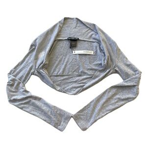 ✰ AmélieBoutik Grey Bolero Shrug Cardigan ✰